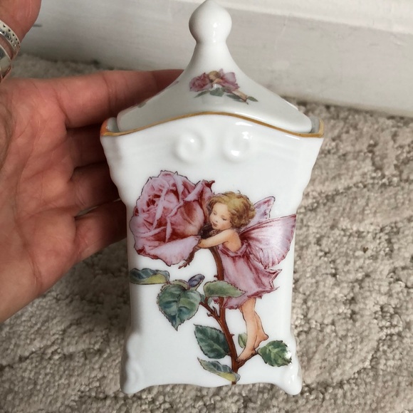 Flower Fairies Sugar Bowl/Honey Pot 2002 C.M.Barker Frederick Warne Germany - Picture 1 of 5
